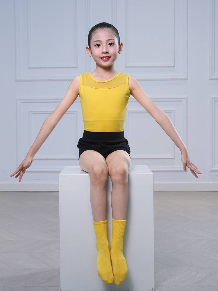 New children's dance practice uniform suspension shape clothes Chinese dance ballet professional gymnastics performance suit suits