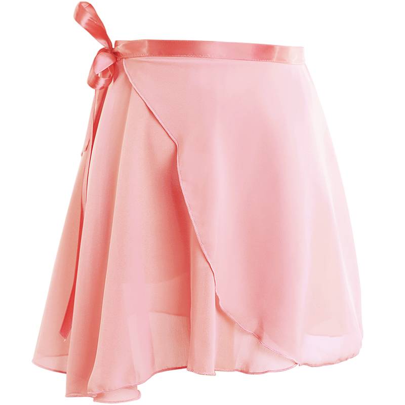 Ballet dance skirt female short skirt lace -up skirt children's dance clothing practice juvenile chiffon skirt small apron