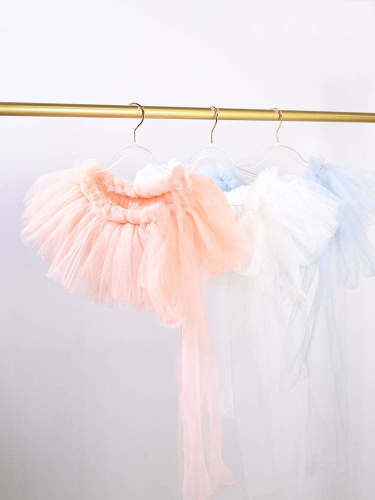 Danzbaby ballet dance half skirt adult practice service teacher short skirt, skirt net yarn TUTU short skirt B196