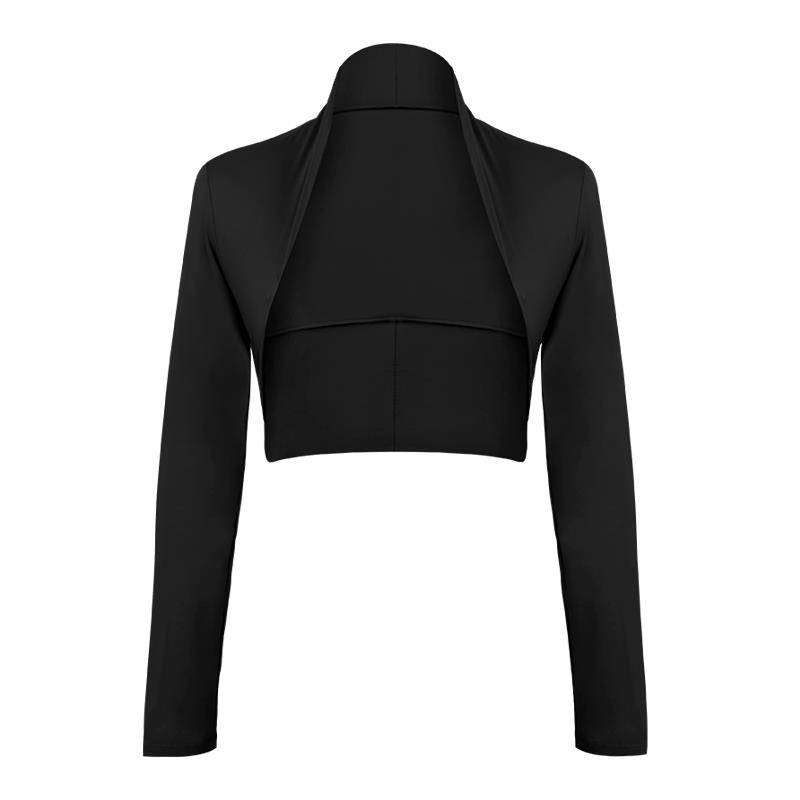 Dance service top Girl long -sleeved shawl adult ballet exercise uniforms outer shape special shoulder guard shoulder jacket