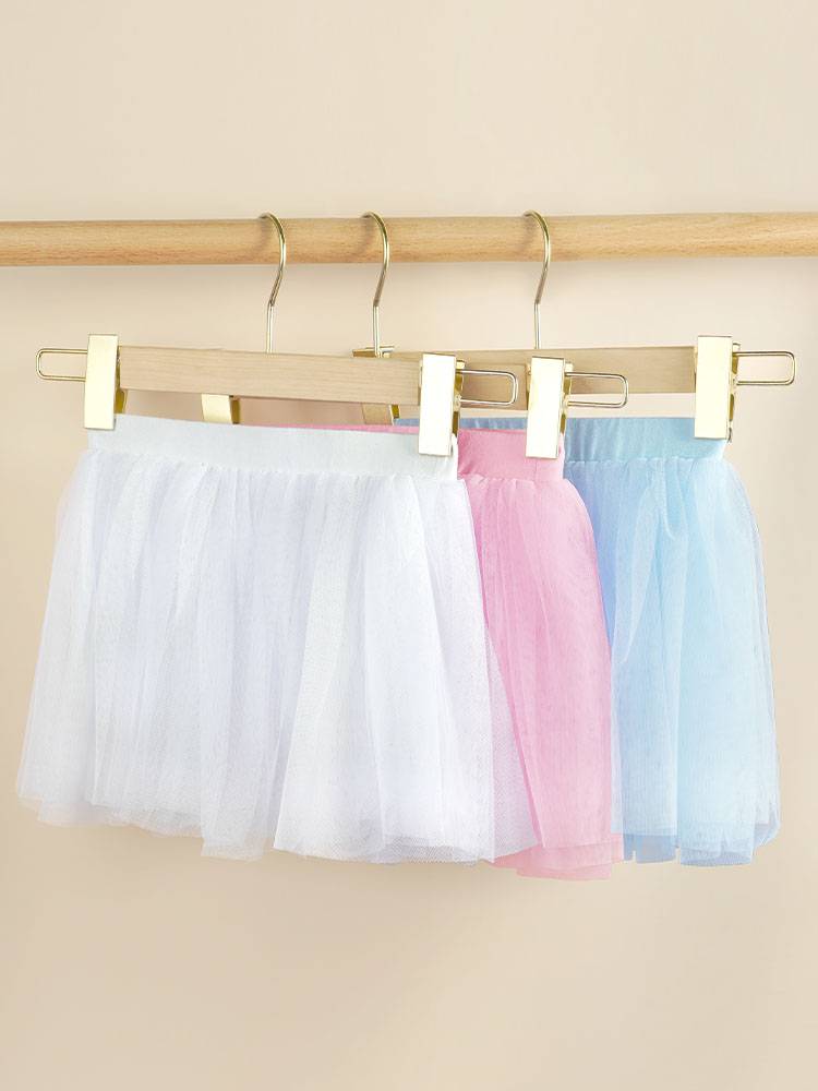 Children's dance clothes skirt skirt soft net yarn skirt girl ballet training panton skirt pink dance skirt