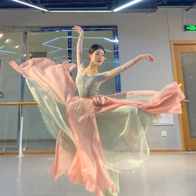 Ballet Langles Gymnastics Clothes Performance Table Civecasters Training Gong Server Yoga Dance Female Classical Skirt