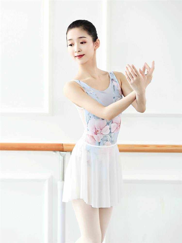 Little Jasmine Elastic Network Ballet Skirt Adult Women's Base Training Symptom Dance Dance Practice Dress Skirt Skirt Skirt