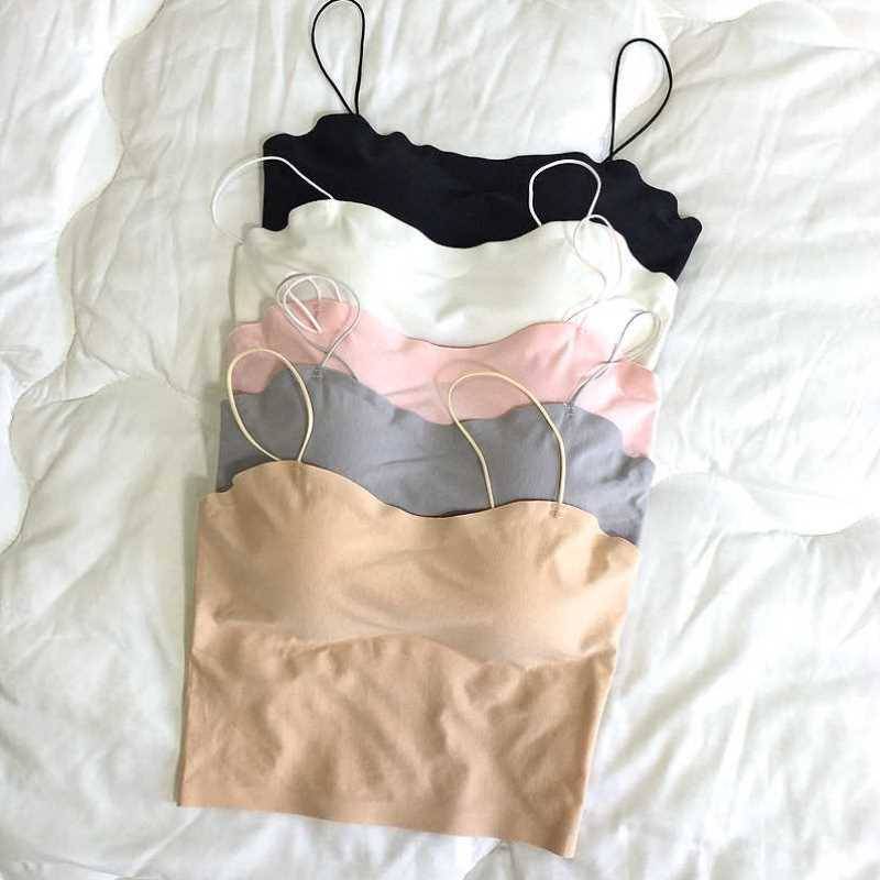 Short dance service women's integrated steel ring -free tube top vest vest Modern classical Z ballet exercises