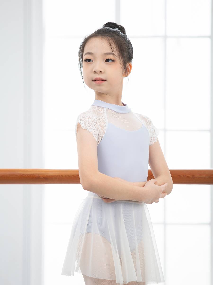 Little jasmine ballet dance exercise dance service dance service girls and children lace niche professional gymnastics uniforms conjoined clothes summer