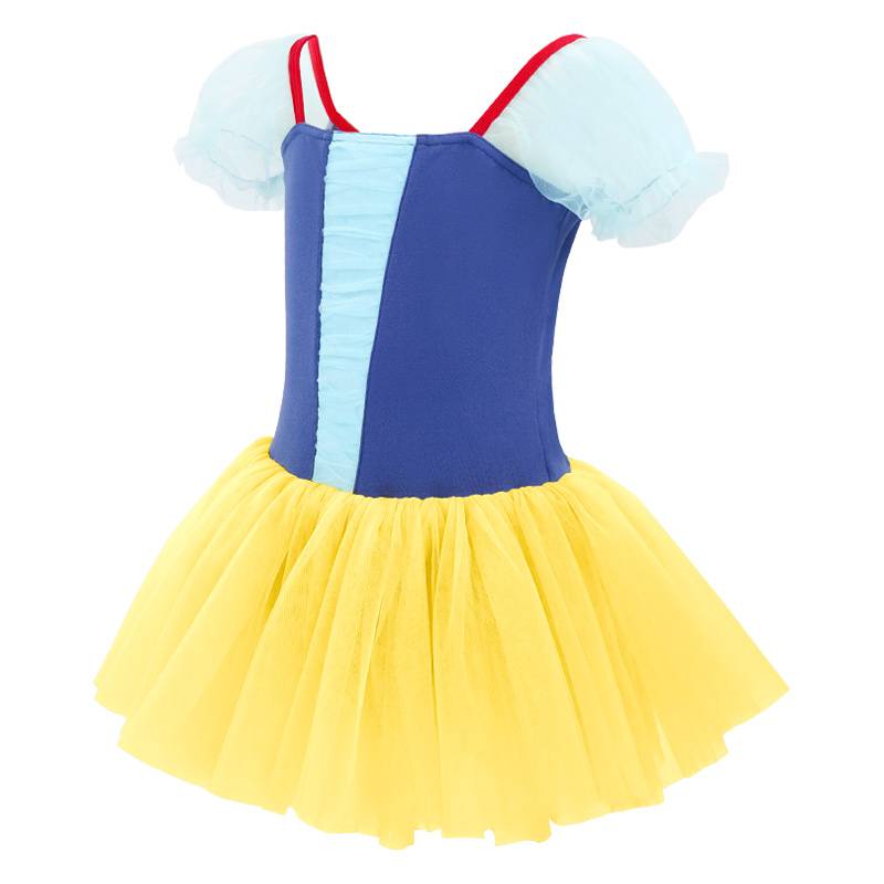 Spot dance service children and girls summer short -sleeved ballet skirt princess fluff n skirt girl dancing performance clothes