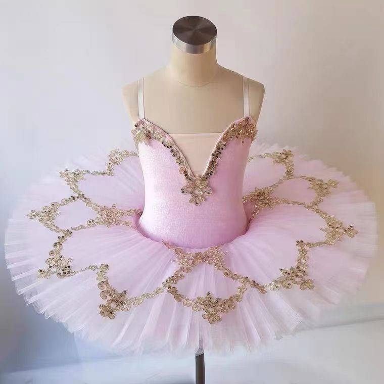 Children's ballet skirt fluffy yarn skirt performance service little swan dance skirt girl adult ballet TUTU skirt contest clothes