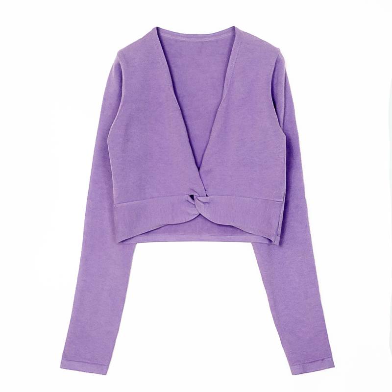 Dance sweater female practice service adult children autumn and winter ballet long -sleeved wool cardigan warm jackets outside the shawl