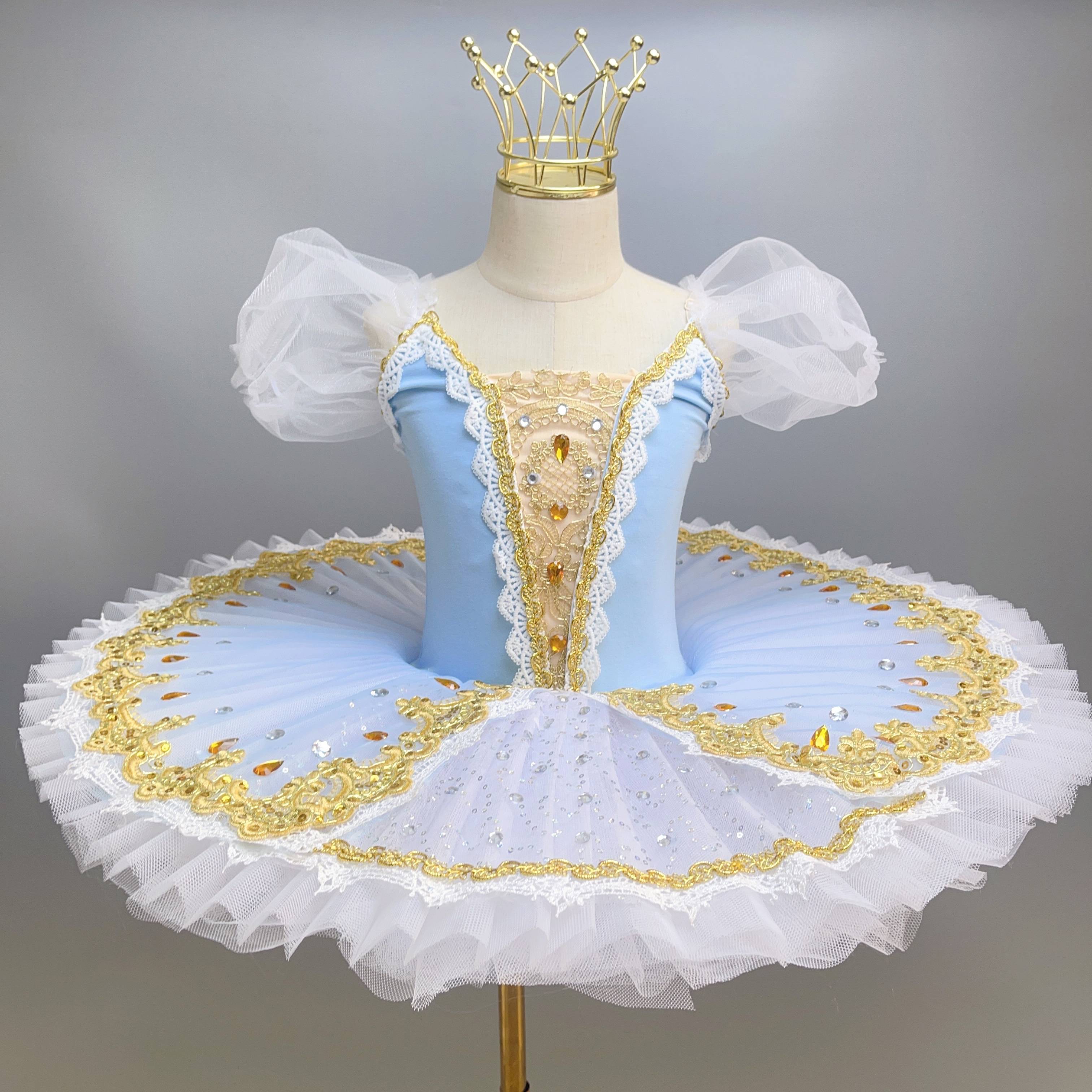 Girl Ballet Performance Service Professional Swan Lake Tutu skirt Children's Little Swan Ballet Puff Performance Services