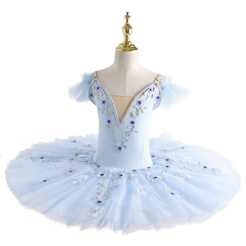 Ballet dance skirt girl puff skirt performance service children's professional sleeping beauty dance clothes tutu gauze skirt new