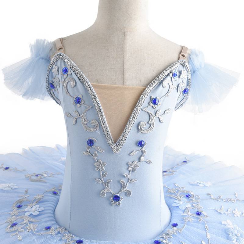 Ballet dance skirt girl puff skirt performance service children's professional sleeping beauty dance clothes tutu gauze skirt new
