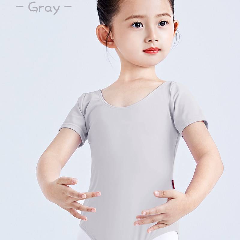 Dance service children's daughter -in -law practice service summer short -sleeved girl dancing dance clothes girl ballet Chinese dance gymnastics test service