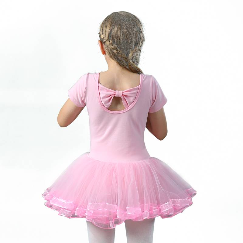 Dance class designated big butterfly children's dance clothes Xia Girls' Practice Services Service Long -sleeved Girl Ballet Skirt Chinese Dance