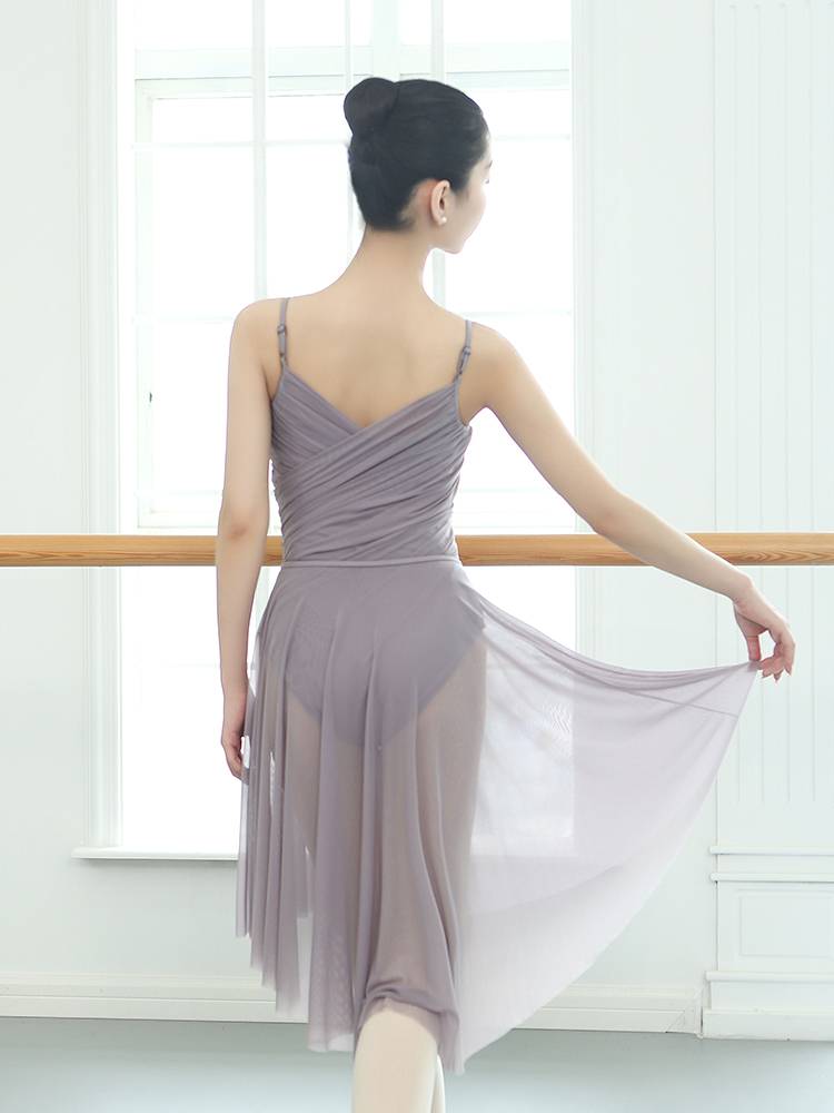 Little jasmine dance service female adult ballet exercise gymnastics uniform teachers' body service skills Kaitic training uniform