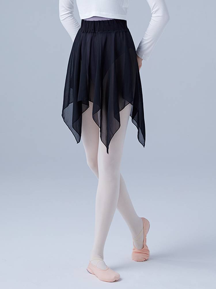 Dance mini skirt female ballet skirt running yoga pants cover skirt covered hip skirt dance dance mini skirt practice clothes