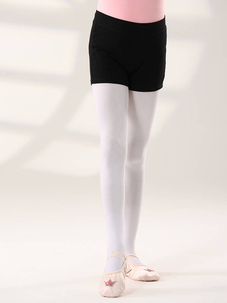 4084 Children's dance service shorts, children's ballet body training, summer flat -angle triple -point pants dancing performance girl