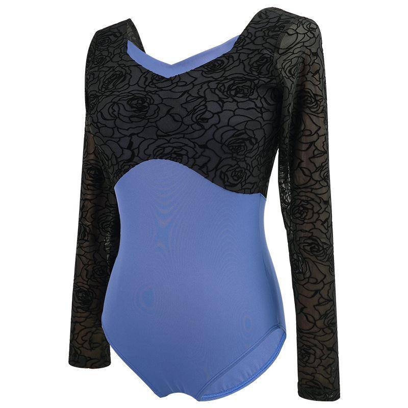 Ballet dance practice suit body clothes spring gymnastics conjoined female modern dance adult long -sleeved dance body