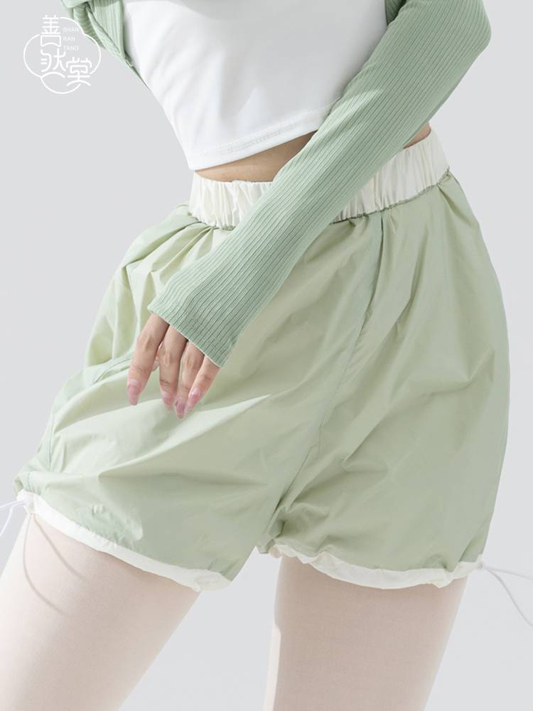 Shan Ran Hall Ballet Ballet Hot Pants Sweat Adult Female Sports shorts Dance Dance Pants Blizzard Sweat Pants New