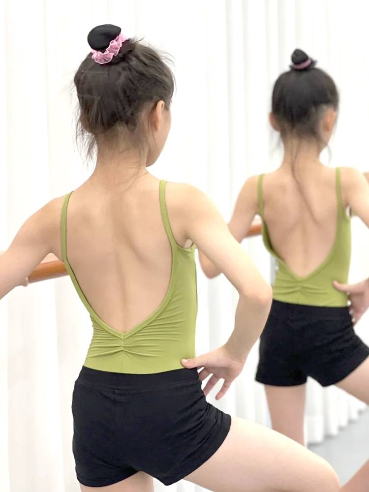 Children's dance sweater girls autumn and winter long -sleeved ballet clothes practice uniform dancing knitted jacket outside the shawl
