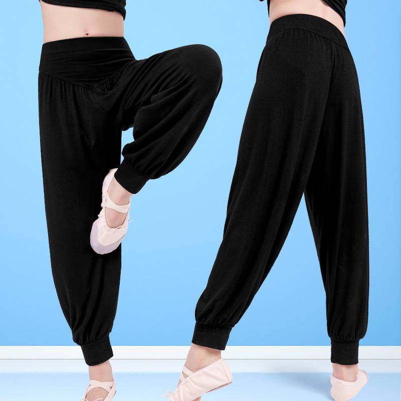 Factory sales girl ballet dance children's practice pants lanterns fage boy pants pants summer baby sports pants ha ha ha