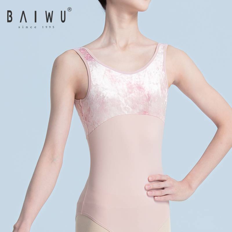 Baiwu ballet dance exercise female velvet stitching dance service gymnastics suspended figure 123141118