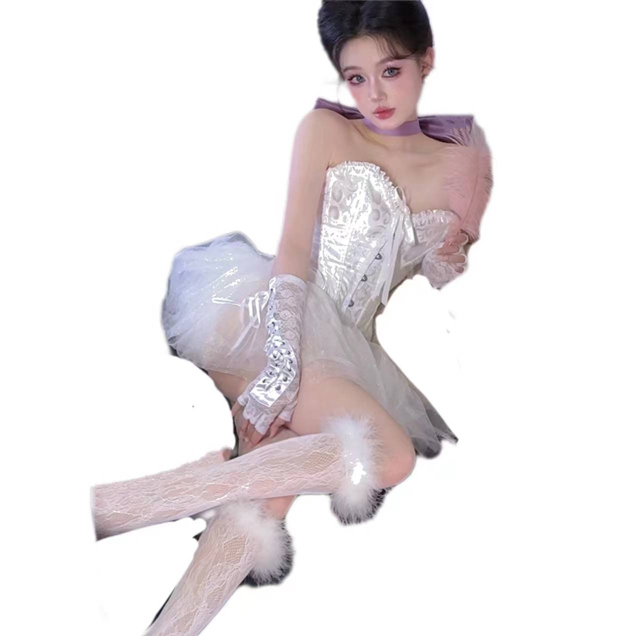 The new Tom Cat theme birthday pure desire style French ballet dress atmosphere, photo photography, photography and clothing