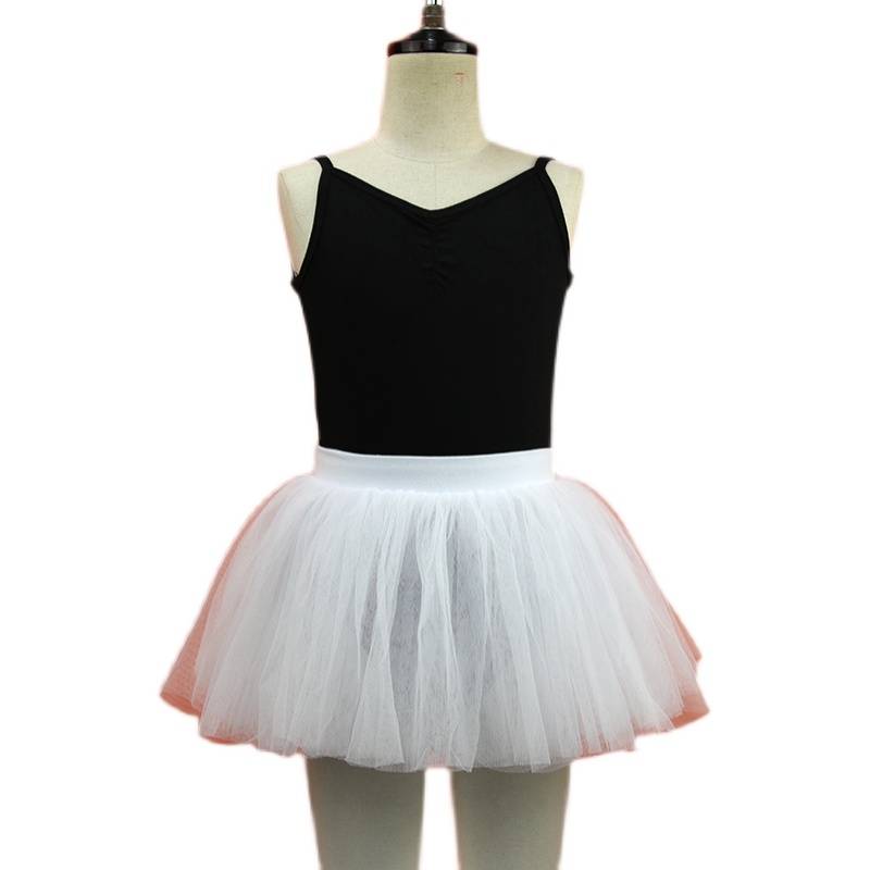 Dance clothes children's suspender summer girls practice gauze skirt split ballet performance clothing jujube red black model