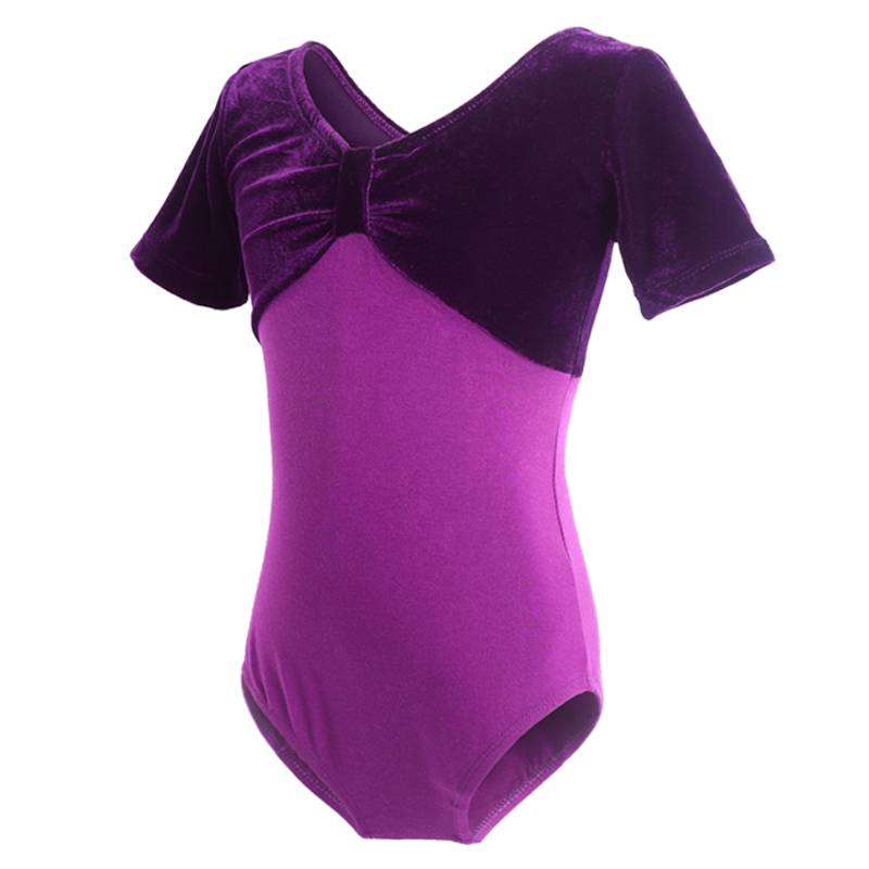 Dance service children and girls in autumn and winter long -sleeved ballet dance clothes practice service girls Chinese dance gymnastics dance service