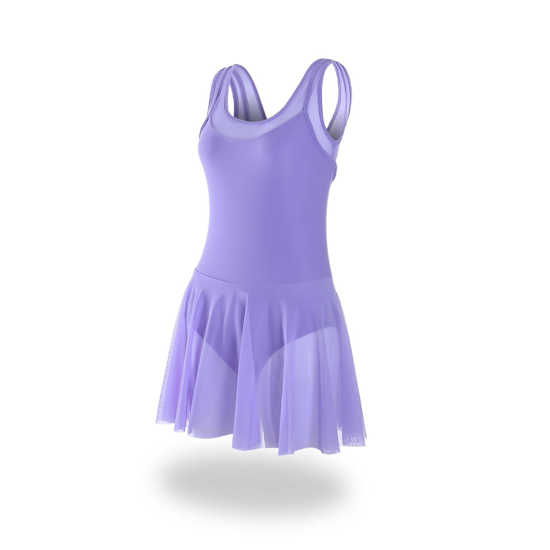 Barbone ballet dance skirt practitioner body dance dress gymnastics clothing art test performance service service adult short yarn skirt