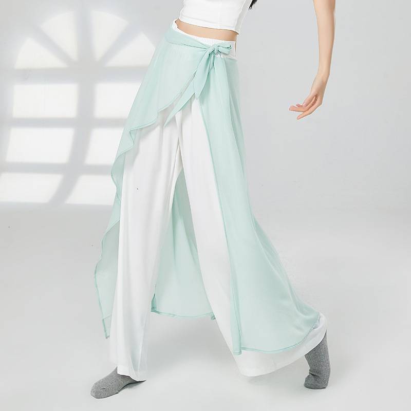 Dance pants female new national style dance modern dance ballet classical dance, elegant exercise, performance dressed dress new dress