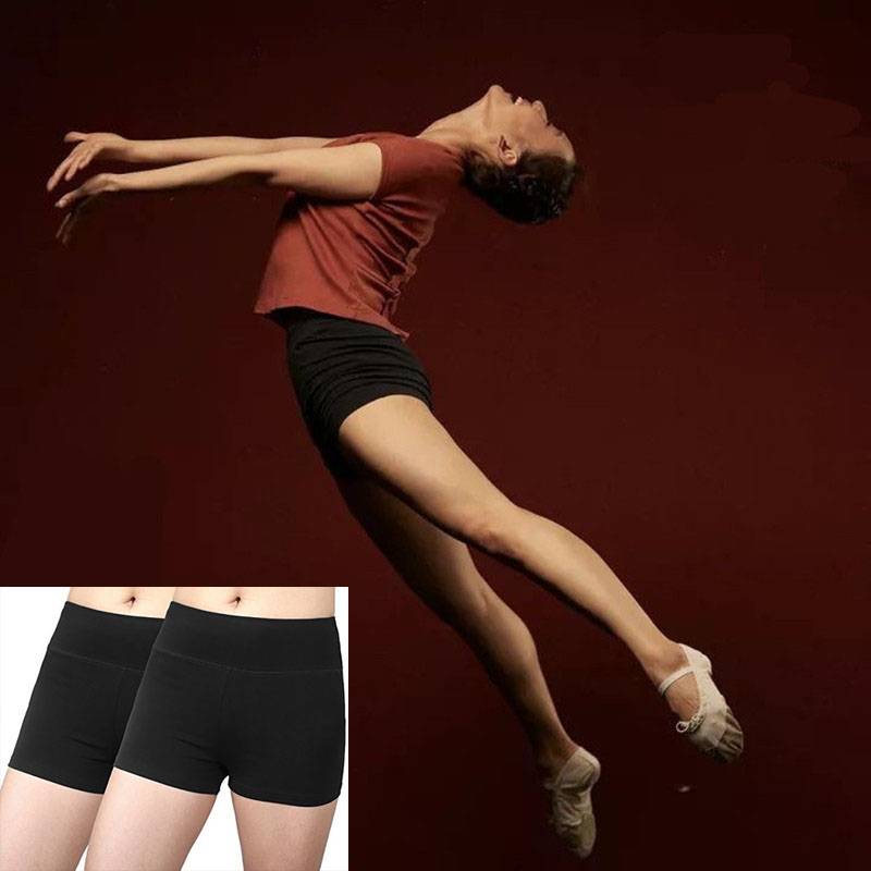Fanghua's same dance performance performance service ballet modern dance exercise set short sleeve top short pants long pantyhose set