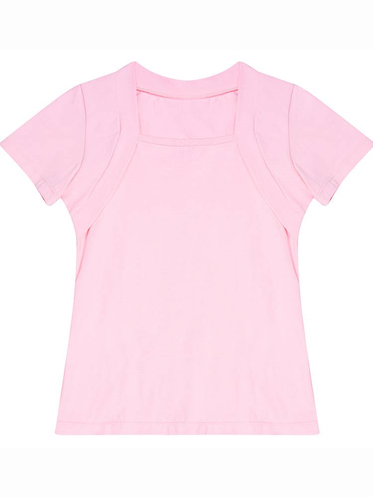 Ballet dance exercise children's dance service short -sleeved jackets Chinese dance performance service children dancing clothes