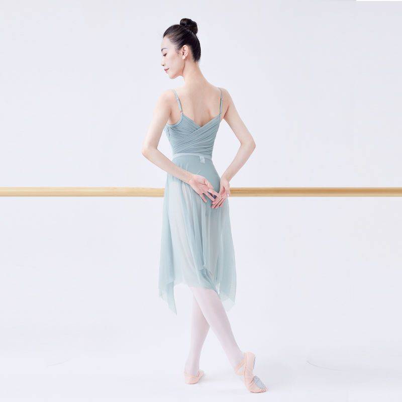 Dance service practice service adult summer sling ballet service women's art test -shaped sports service base training conjoined gymnastics uniforms