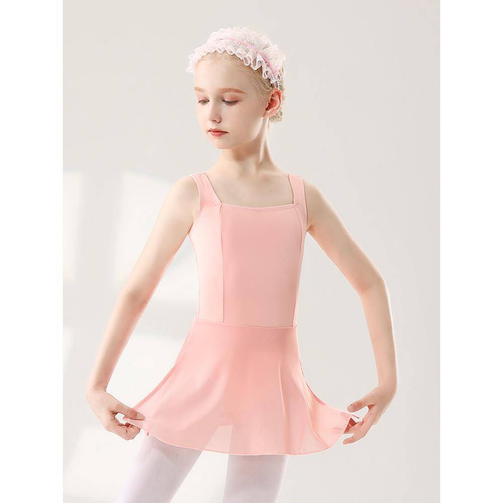 Dance service children's ballet dance skirt girl practice dancing dedicated China performance opening pink new clothes