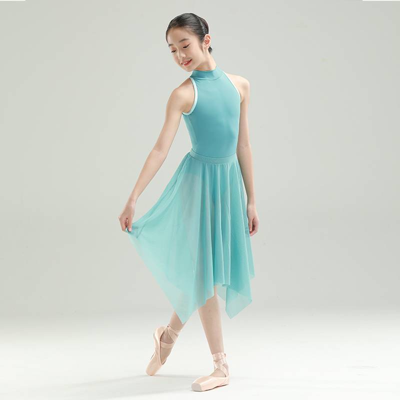 Sansha Sanzha Children's Dance Server Stand -necked Girl Ballet Dance Clue Color Delivery