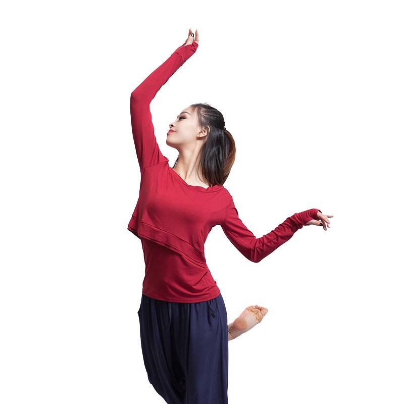 Spot Modern Dance Loose Practice Ballet Server Jacket Personalized Hands Hand Two -piece Moder Yoga