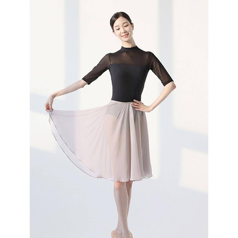 Ballet dance exercise dance dance gymnastics dress gymnastics skirt women's adult training body ballet half skirt