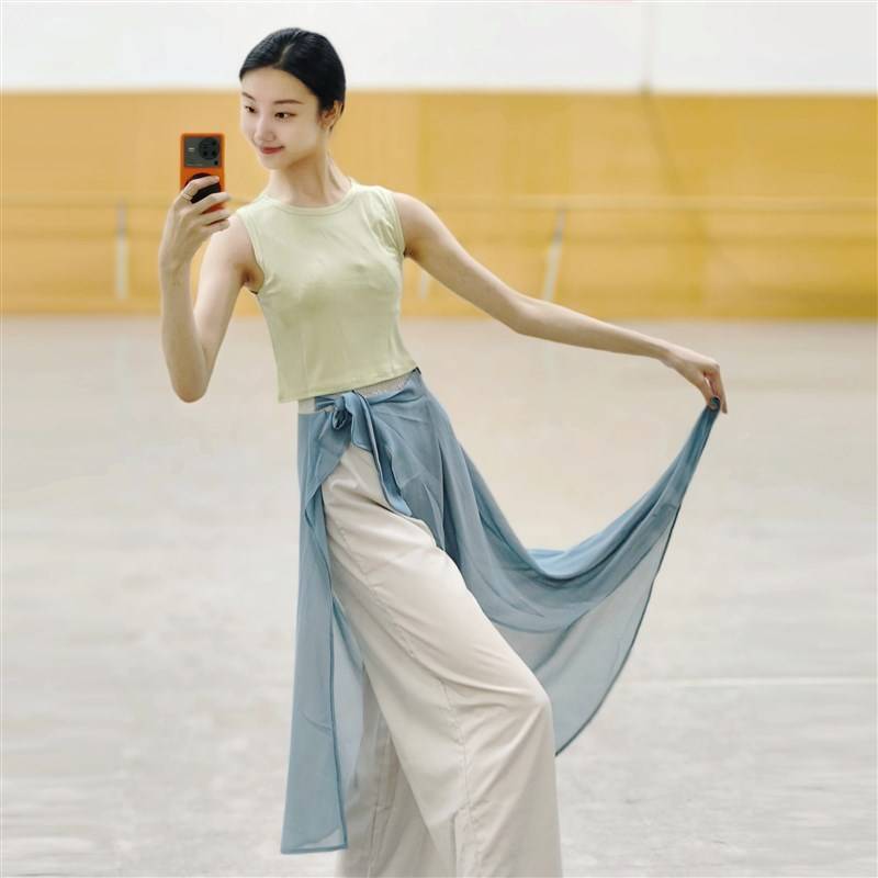 New Guofeng Dance Modern Ballet Classical Dance Dance Dance Dance Dance Dance Pants Performance Skirt Skirt Original New Performance Performance