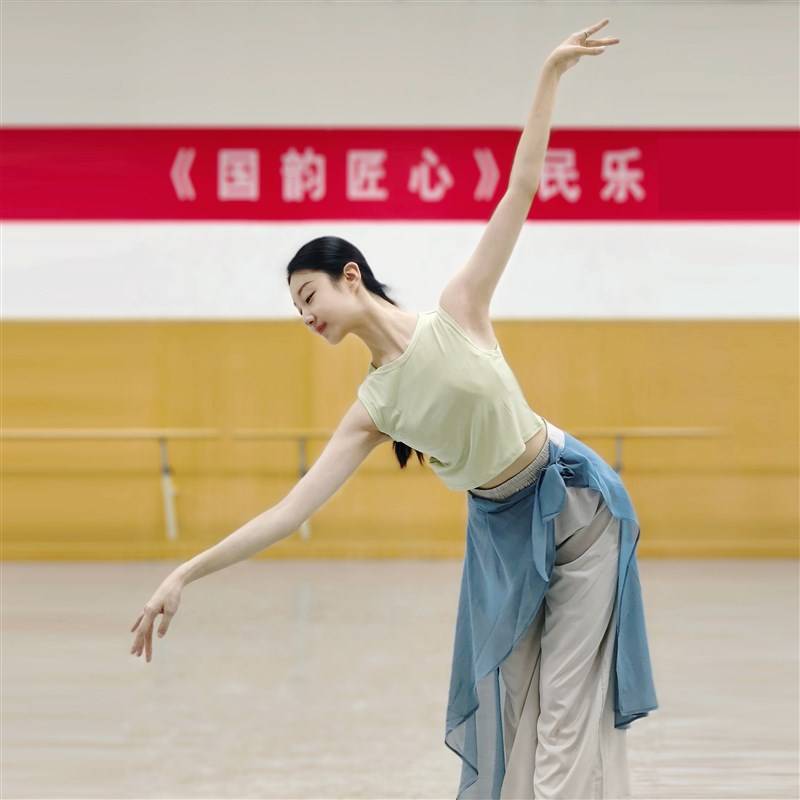 New Guofeng Dance Modern Ballet Classical Dance Dance Dance Dance Dance Dance Pants Performance Skirt Skirt Original New Performance Performance