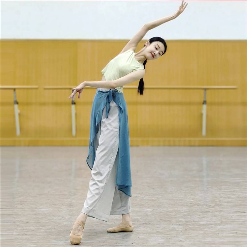 New Guofeng Dance Modern Ballet Classical Dance Dance Dance Dance Dance Dance Pants Performance Skirt Skirt Original New Performance Performance