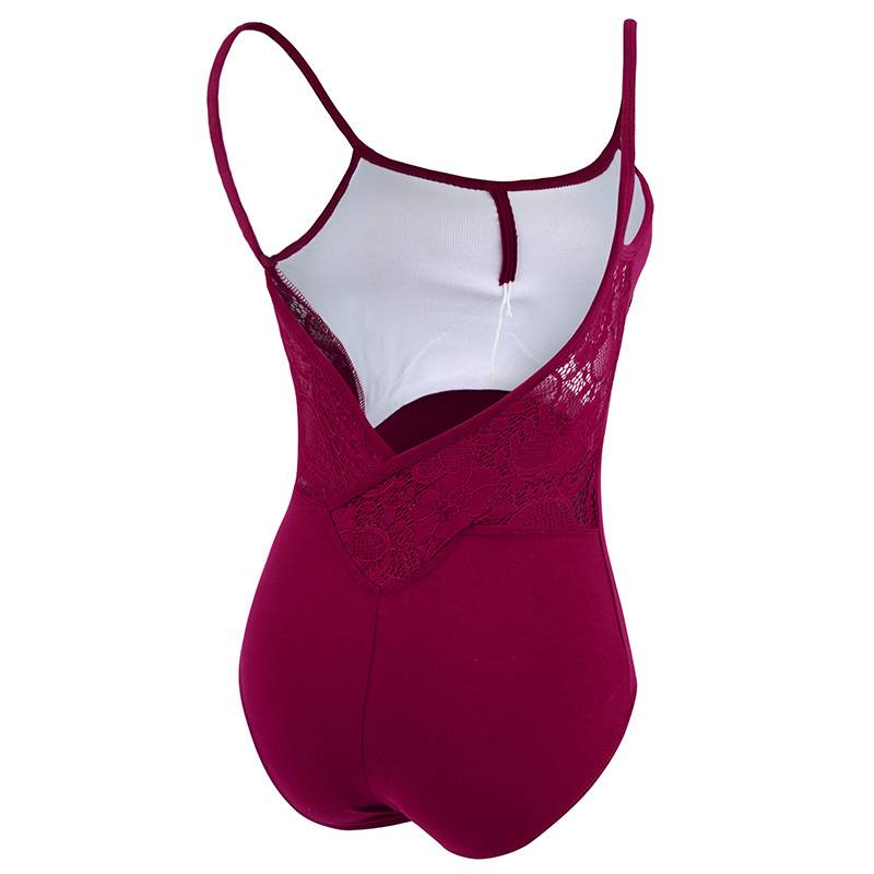 Spot ballet dance training service women's gymnastics clothing Y test camisole camisole juvenue connecting lace adult
