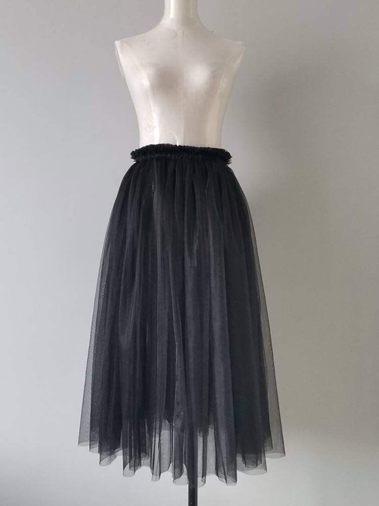 Adult ballet puff skirt TUTU skirt skirt dance dance dance training mega skirt mid -length performance dance service girl