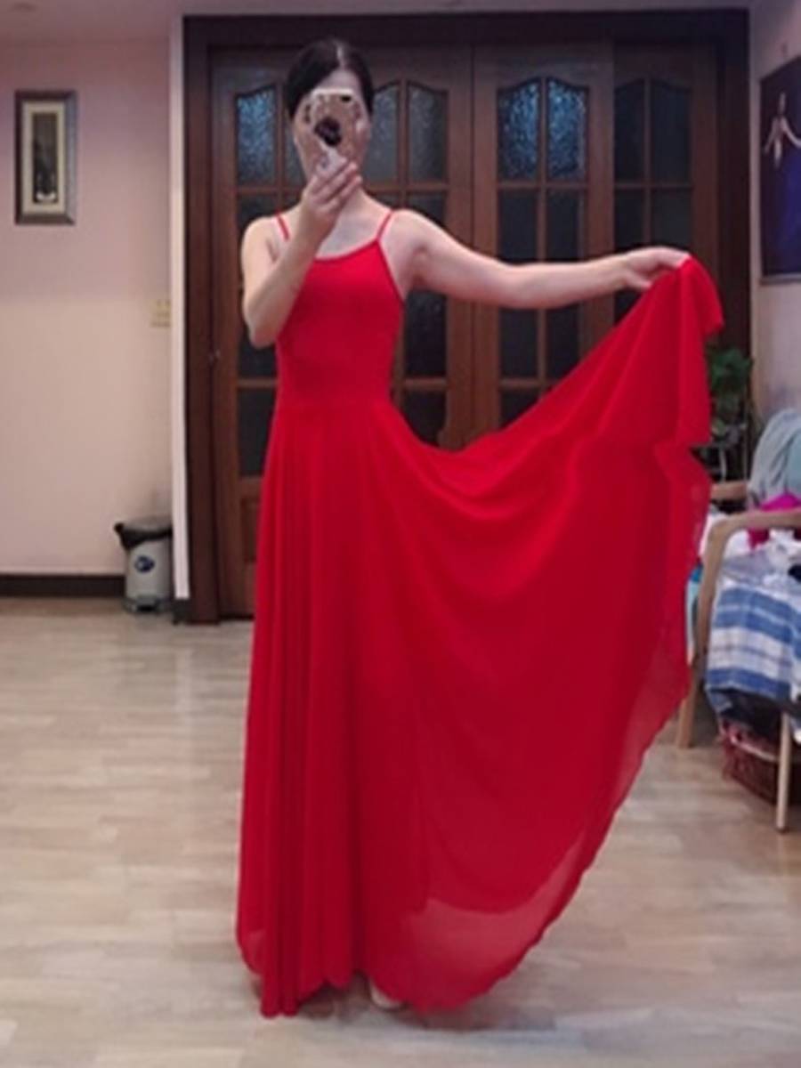 Classical Modern Dance Dance Strait, elegant big dress, long dress, Chinese style, ballet dance white performance service
