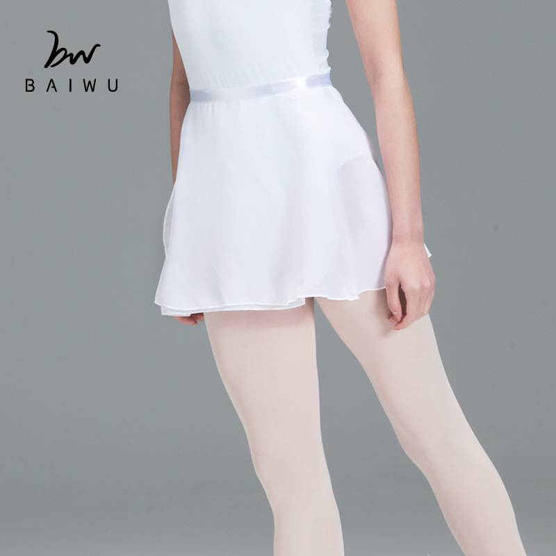 Baiwu adult ballet dance body clothes skirt body skirt is a skirt with a skirt adult 111014501