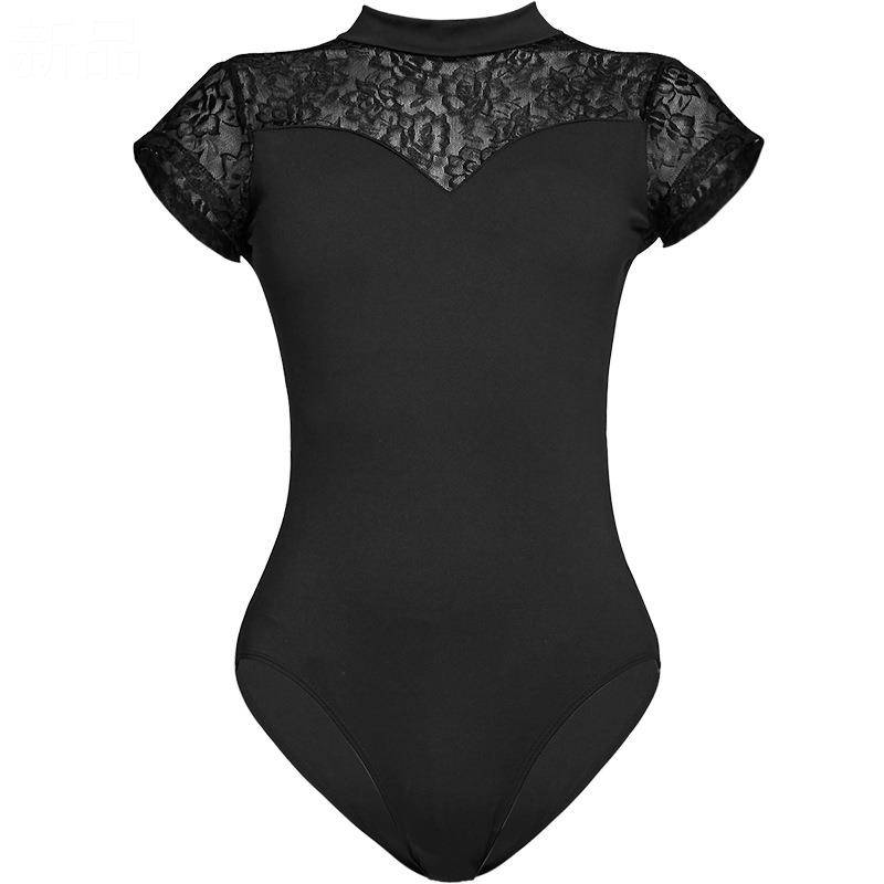 Adult dance clothing ballet clothing lead lace conjoined gymnastics service art test exercises