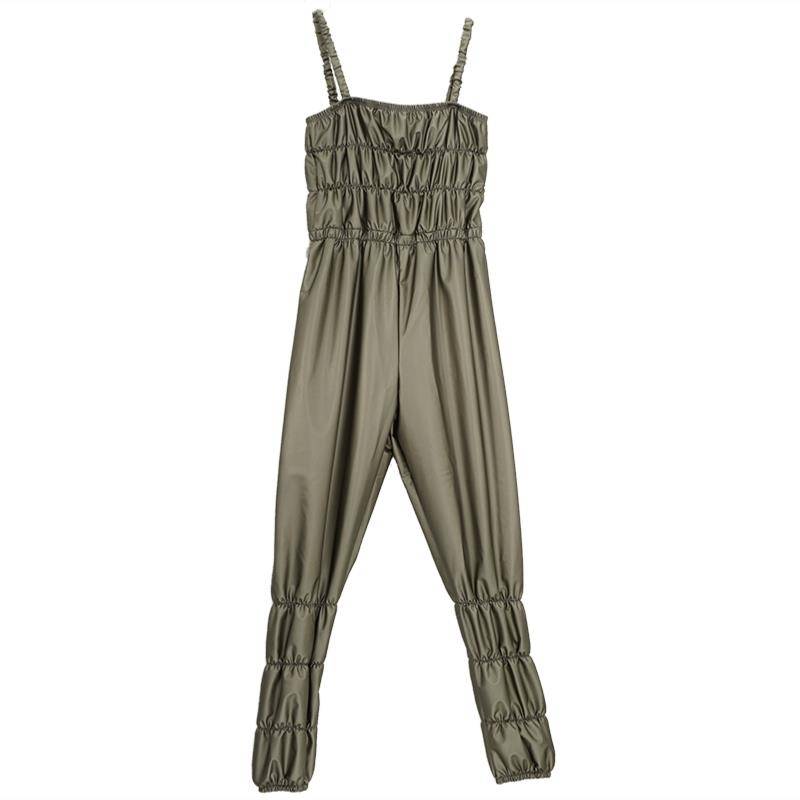Badylepa Children's sweat sweat clothes coating ballet ribbon jumpsuits Latin dance sports burst sweat sauna