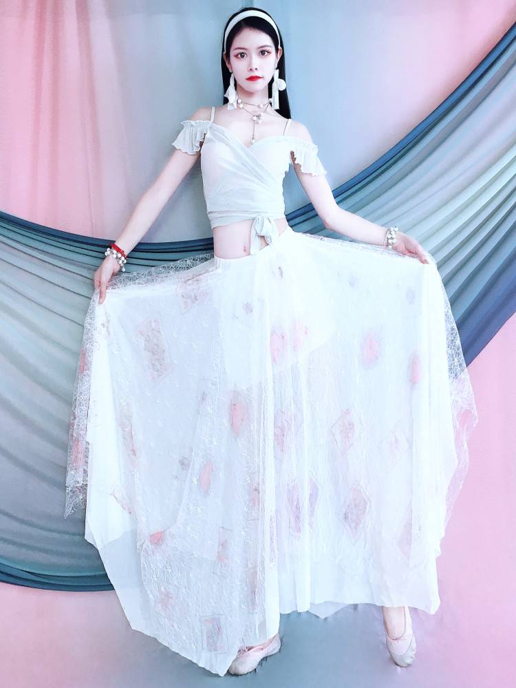 Ballet Dance Dance Dance Dance Gymnasium Xiaofei Sleeve Sleeping Skirt Skin Training Base Practice Delivery Children