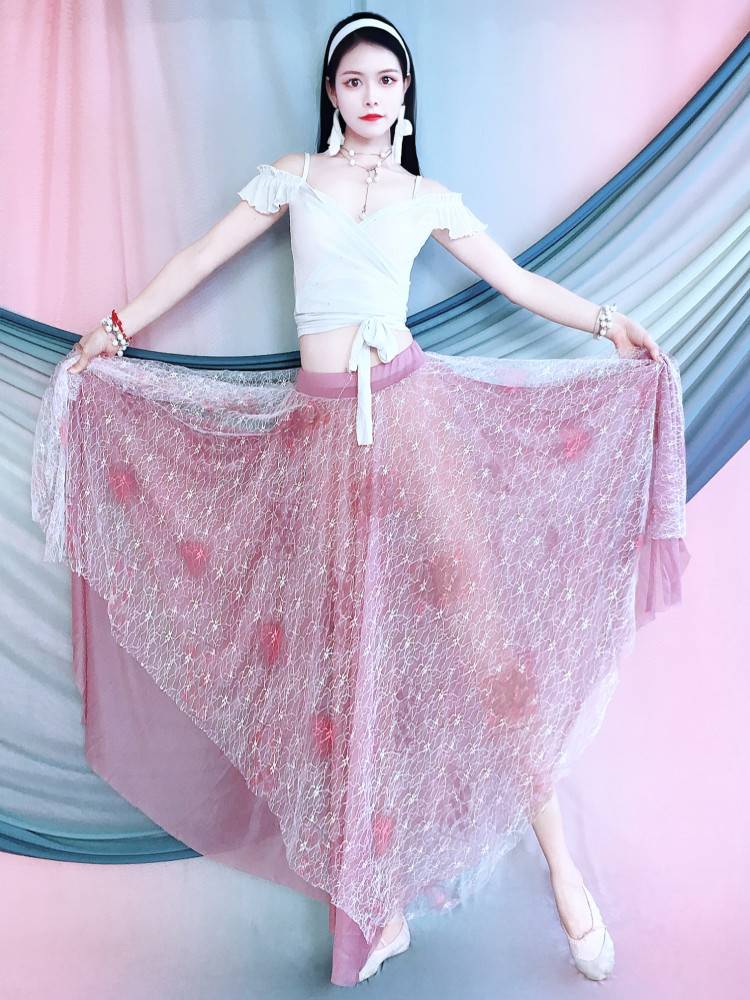 Ballet Dance Dance Dance Dance Gymnasium Xiaofei Sleeve Sleeping Skirt Skin Training Base Practice Delivery Children