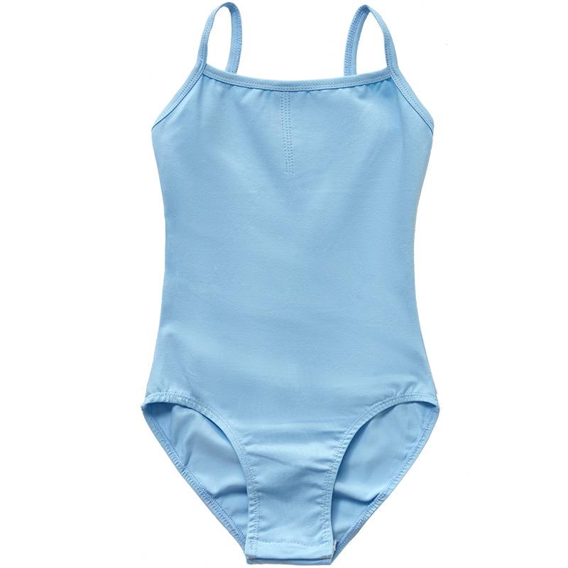 Children's ballet strap body service dance clothing network patchwork lace -shaped sports service girl summer gymnastics uniforms