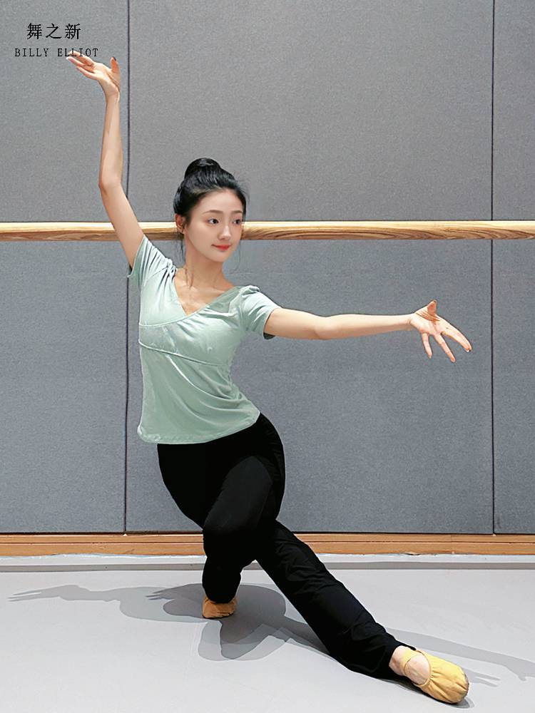 Classical Dance Summer Summer Training Female Modern Dance Services Female Short -sleeved Ballet Practice Master